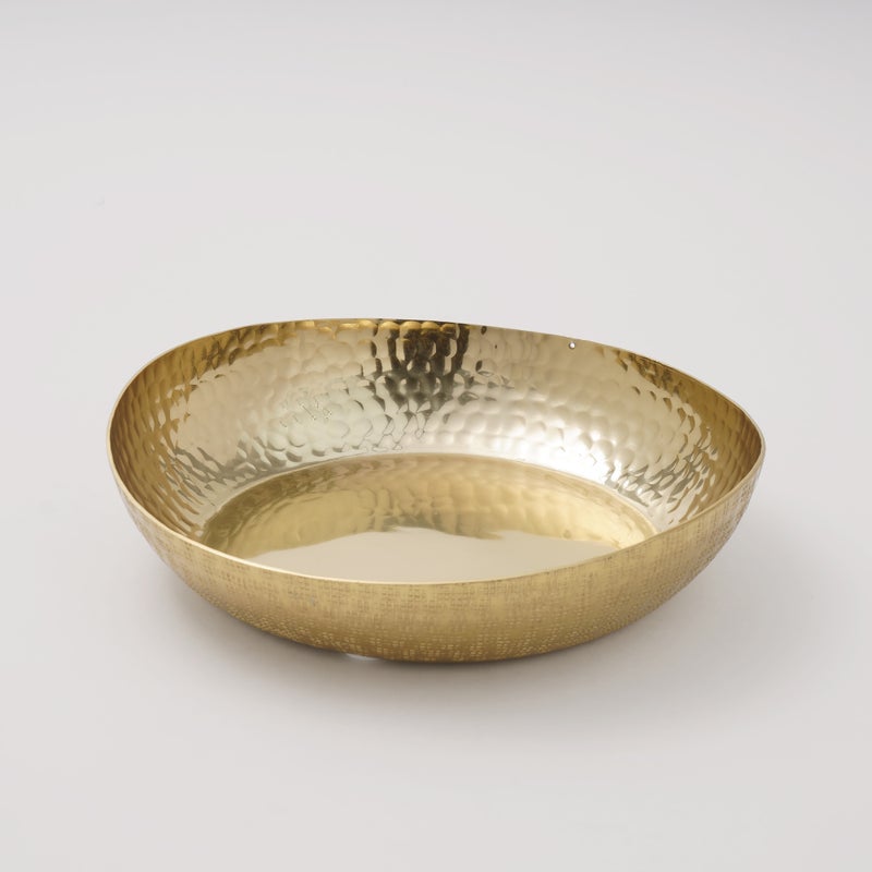 La Mesa Large Gold Serving Bowl for Kitchen - Image 2